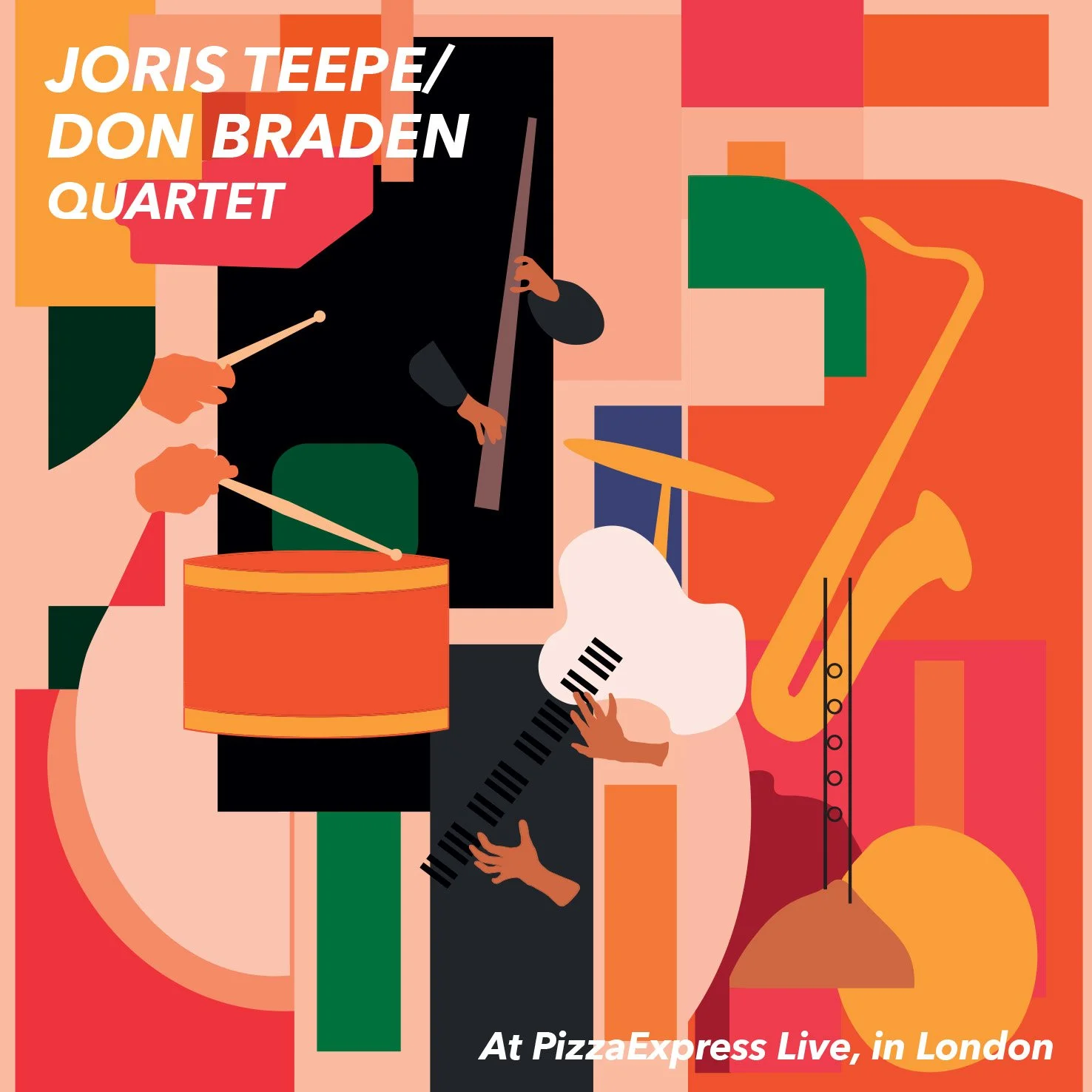 At PizzaExpress Live in London — Don Braden